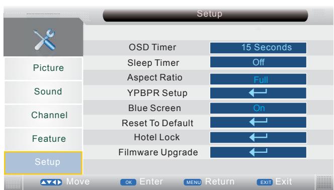LENCO DVT-2632 - SETUPMENU - 1
