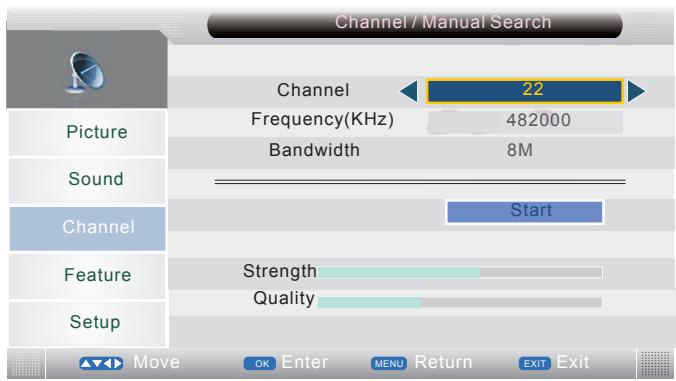 LENCO DVT-2632 - CHANNEL MENU - 2