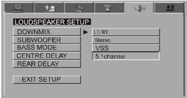 LENCO MDV-3 - MENÜ DE CONFIGURación - 1