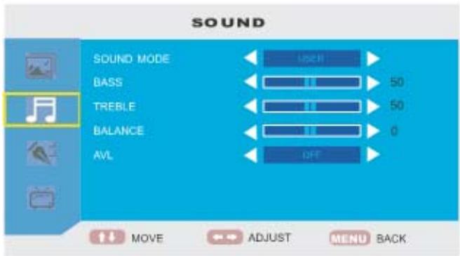 LENCO TFT-190 - Options AUDIO - 1