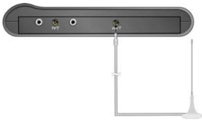 LENCO TFT-720 - Connecting to DVB-T Antenna - 1