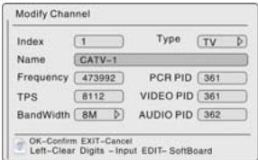 LENCO TFT-720 - Add Channel - 3