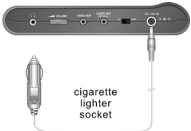 LENCO TFT-720 - Connecting to a DC Adapter - 1