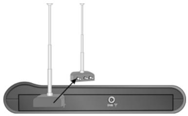 LENCO TFT-720 - Connecting to external antenna - 1