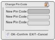 LENCO TFT-720 - Change Pin Code - 1