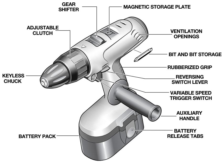 SKIL 2585 - Cordless Drills/Drivers with Hammer Action - 1