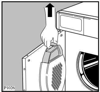 ZANKER KE2081 - N'utilisez jamais votre sèche-linge sans le filtre. - 1