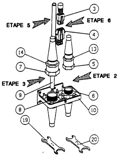 ZANKER KSE1200QC - MONTAGE DES UNITS (Voir Fig. 15) - 2
