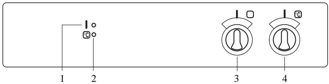 ZANKER ZKB7238W - Tableau de commande - 1