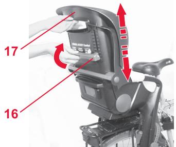 BRITAX JOCKEY COMFORT - Adaptation des bretelles - 1