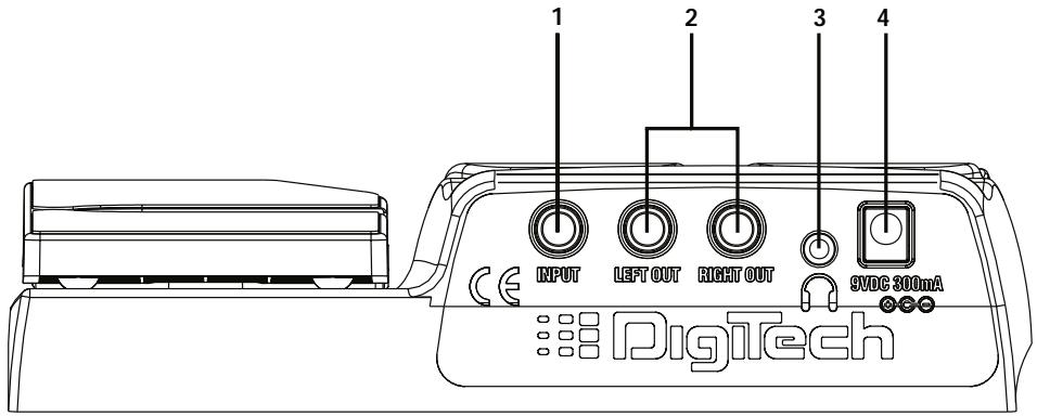 DIGITECH BP80 - Face arrière - 1