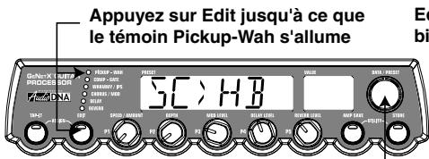 DIGITECH GENESIS3 - Pickup-Typ wählen - 1