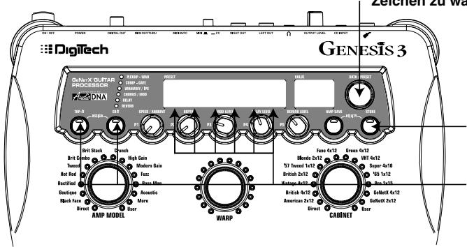 DIGITECH GENESIS3 - Preset speichern/kopieren - 1