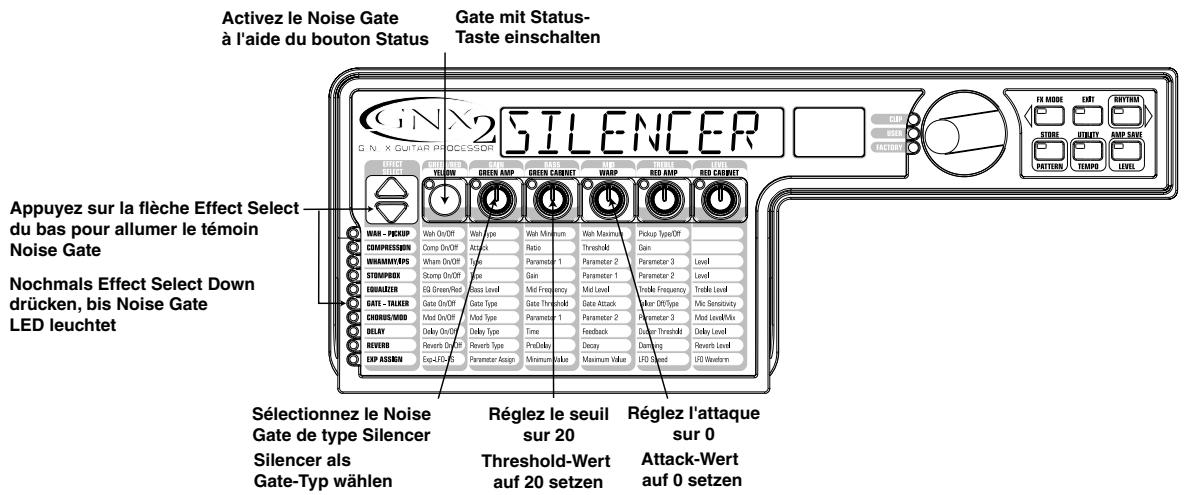 DIGITECH GNX2 - Talker™ ausschalten - 1