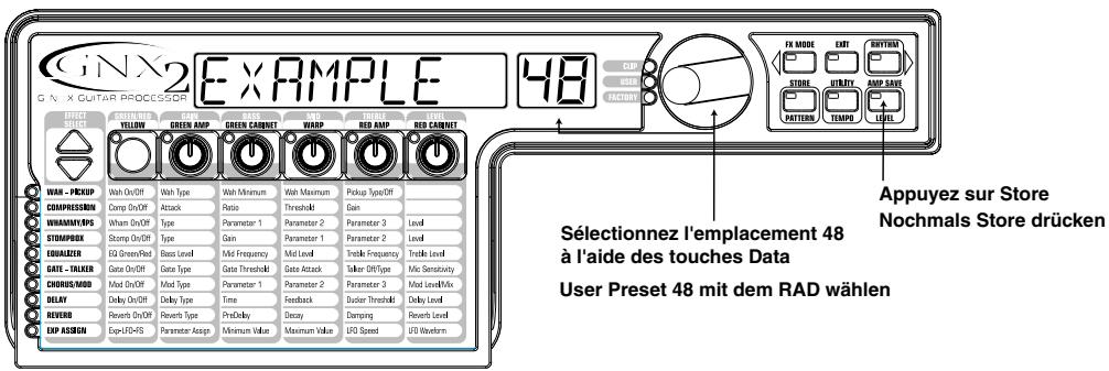 DIGITECH GNX2 - Tutoriel / Tutorial - 2