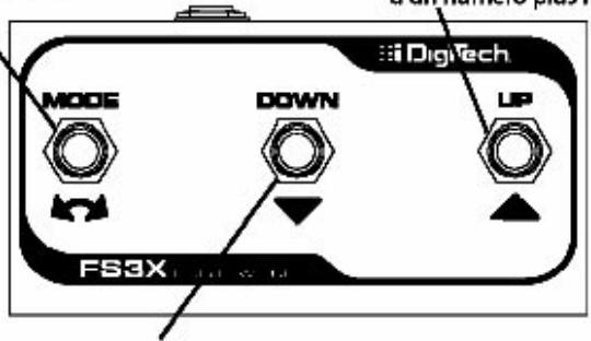 DIGITECH JAMMAN - Pédale FS3X en option - 1