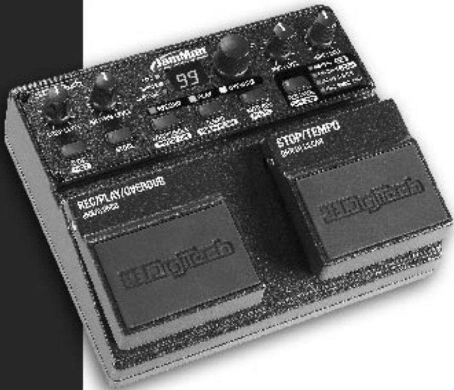 DIGITECH JAMMAN - Mode d'emploi - 1