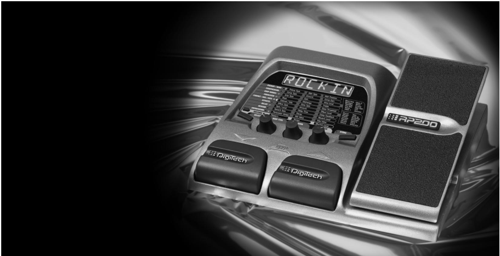 DIGITECH RP200 - Abschnitt Fünf - Anhang - 1