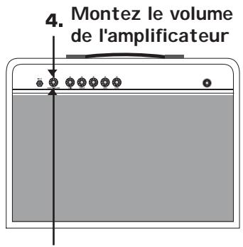 DIGITECH RPX400 - Mise sous tension - 1