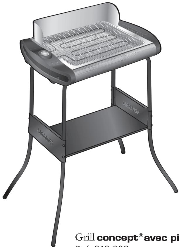 LAGRANGE BARBECUES GRILL CONCEPT - - BEVESTIGING VAN DE ZIJPANELEN - - 2