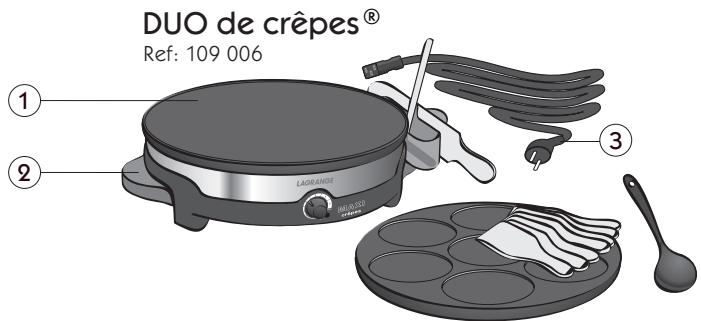 LAGRANGE FESTY CREPES - Crépes à la bonne femme - 1