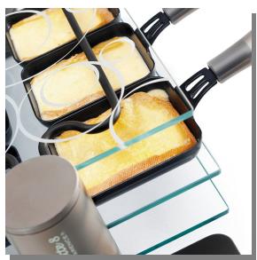LAGRANGE RACLETTE 2 TRANSPARENCE,  RACLETTE 6 TRANSPARENCE,  RACLETTE 8 TRANSPARENCE - LES PLUS PRODUIT - 3