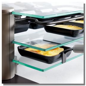 LAGRANGE RACLETTE 2 TRANSPARENCE,  RACLETTE 6 TRANSPARENCE,  RACLETTE 8 TRANSPARENCE - LES PLUS PRODUIT - 2