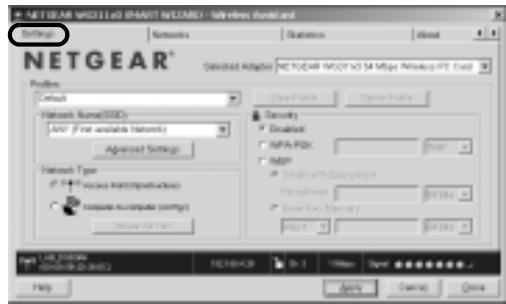 NETGEAR WG311V3 - Configuration de votre WG311 V3 et enregistrement du PROFIL - 1