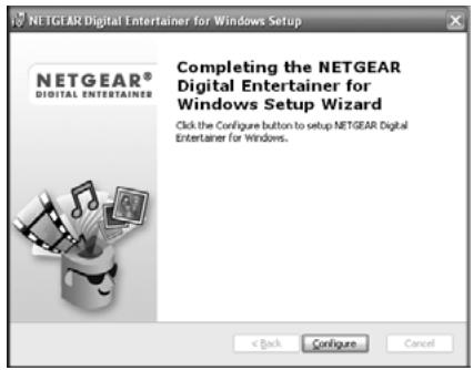 NETGEAR EVA8000 - Installation du lecteur multimédia universel numérique NETGEAR sur un logiciel Windows - 2