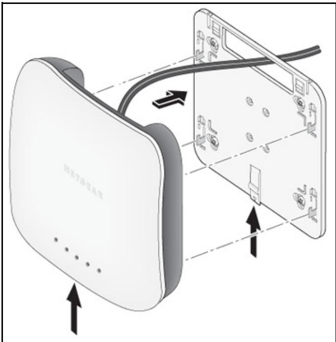 NETGEAR WNDAP620 - Wall Installation - 6