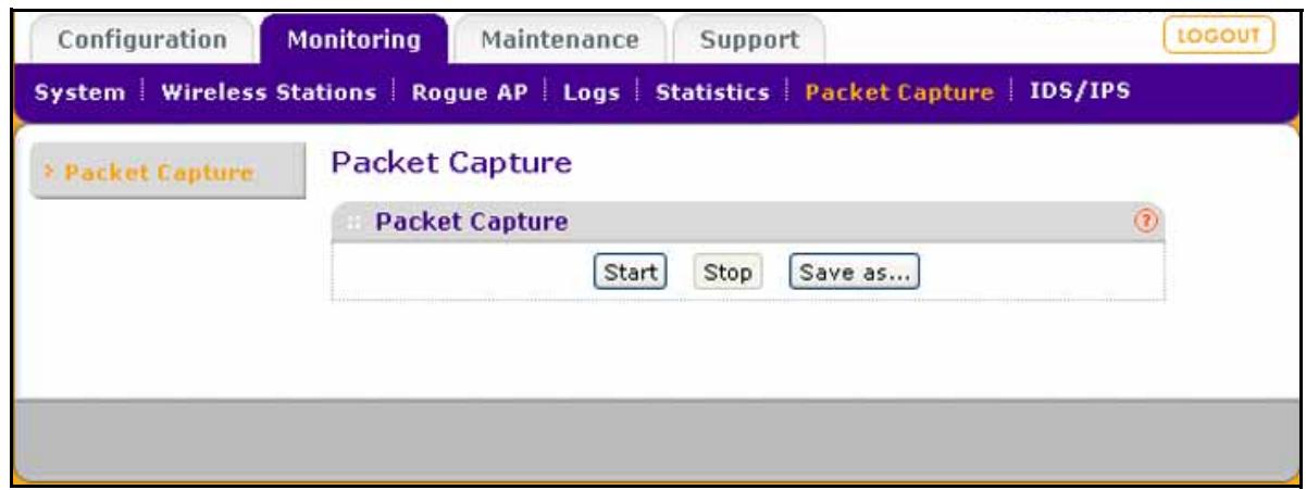 NETGEAR WNDAP620 - To capture packets: - 1