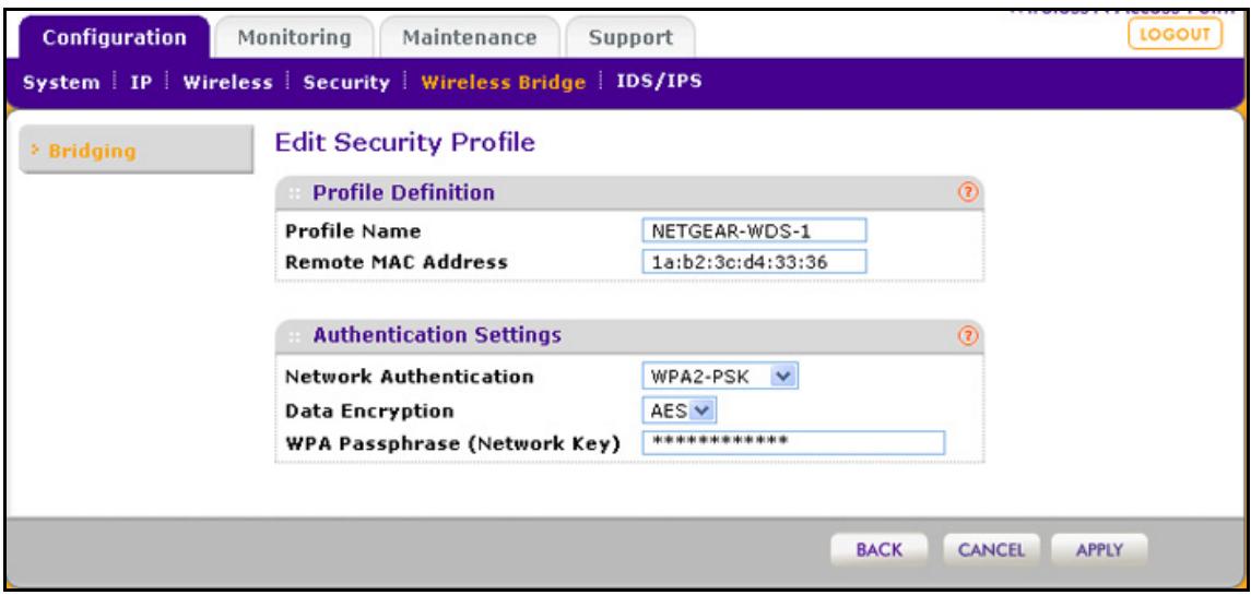 NETGEAR WNDAP620 - To configure the wireless access point to repeat the wireless signal: - 2