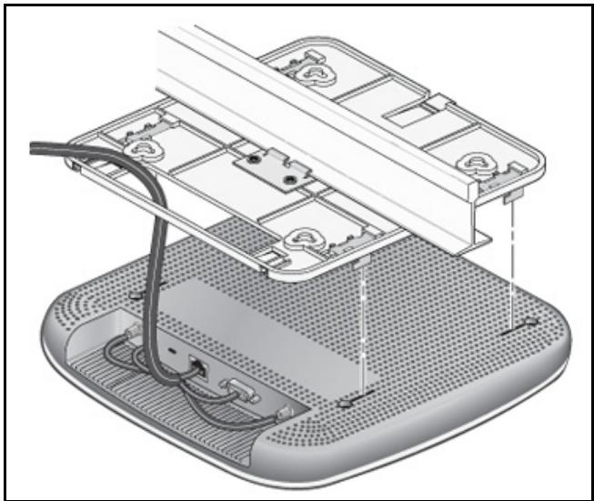 NETGEAR WNDAP620 - To install the wireless access point using the ceiling installation kit: - 6