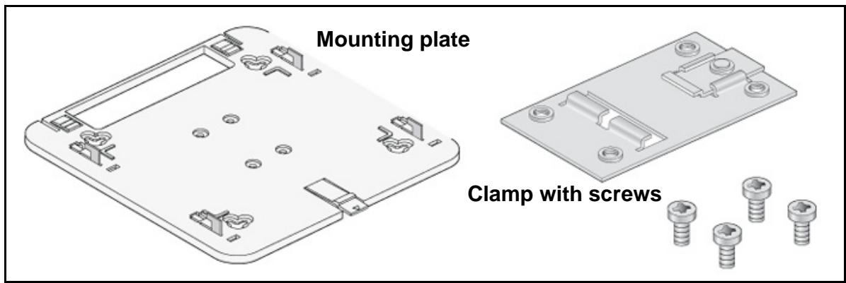 NETGEAR WNDAP620 - To install the wireless access point using the ceiling installation kit: - 1