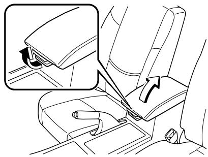 MAZDA 6 - ▼ Console centrale - 1