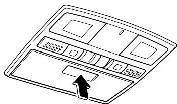 MAZDA 6 - ▼ Console supérieure - 1
