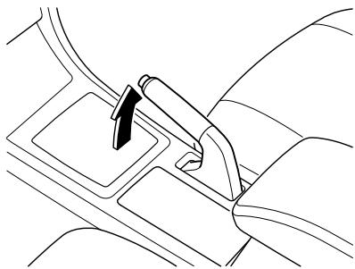 MAZDA 6 - Application du frein de stationnement - 1