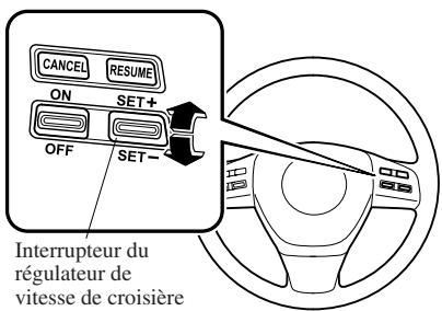 MAZDA 6 - Pour augmenter la vitesse en utilisant la pédale d'accélérateur - 1