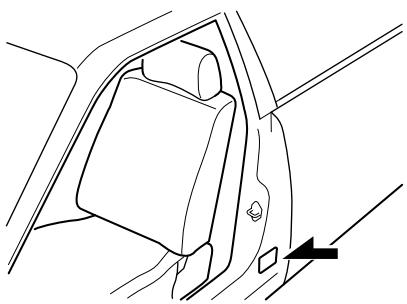 MAZDA 6 - ▼ Etiquette des normes de sécurité automobile - 1