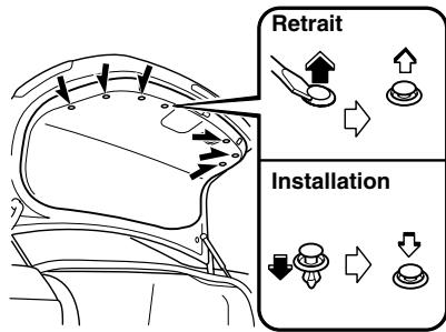 MAZDA 6 - Feux de plaque d'immatriculation - 1