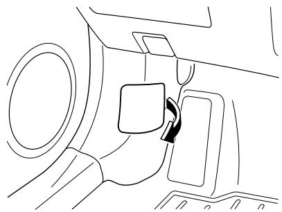 MAZDA 6 - Remplacement des fusibles sur le panneau de base du côté conducteur - 1