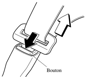 MAZDA 6 - ▼ Pour détacher la ceinture de sécurité - 1
