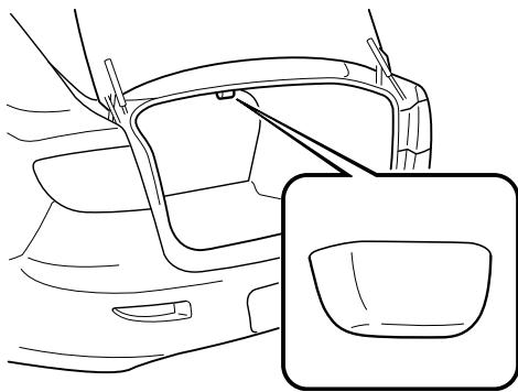 MAZDA 3 2009 - Eclairage de coffre - 1