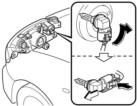 MAZDA 3 2009 - Ampoule de faux route - 1