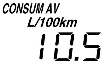 MAZDA 3 2009 - Mode de moyenne de consommation de carburant - 2