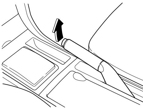 MAZDA 3 2009 - Application du frein de stationnement - 1