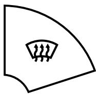 MAZDA 3 2009 - Dégivrage et désembuage du pare-brise - 1