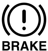 MAZDA 3 2009 - Voyant du système de freinage - 1