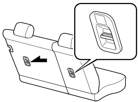MAZDA 3 2009 - Position de la sangle d'ancrage (4 portes) - 2