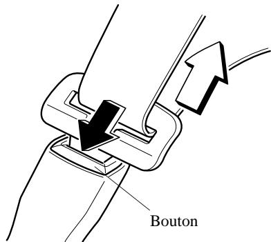 MAZDA 3 2009 - Pour détacher la ceinture de sécurité - 1